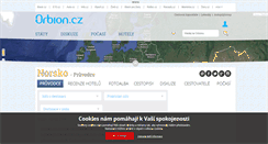 Desktop Screenshot of norsko.orbion.cz