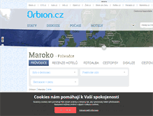 Tablet Screenshot of maroko.orbion.cz