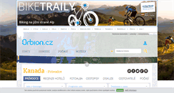 Desktop Screenshot of kanada.orbion.cz