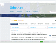 Tablet Screenshot of irsko.orbion.cz