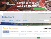 Tablet Screenshot of francie.orbion.cz