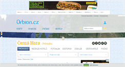 Desktop Screenshot of cerna-hora.orbion.cz