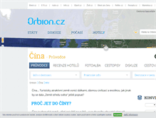 Tablet Screenshot of cina.orbion.cz