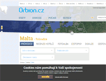 Tablet Screenshot of malta.orbion.cz