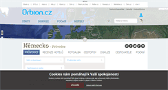 Desktop Screenshot of nemecko.orbion.cz