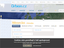 Tablet Screenshot of nemecko.orbion.cz