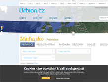 Tablet Screenshot of madarsko.orbion.cz