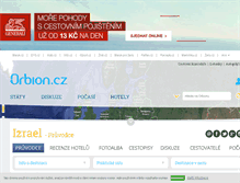 Tablet Screenshot of izrael.orbion.cz