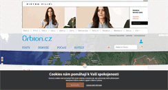 Desktop Screenshot of libye.orbion.cz