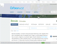 Tablet Screenshot of benin.orbion.cz