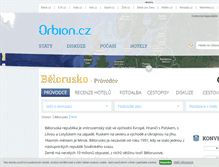 Tablet Screenshot of belorusko.orbion.cz